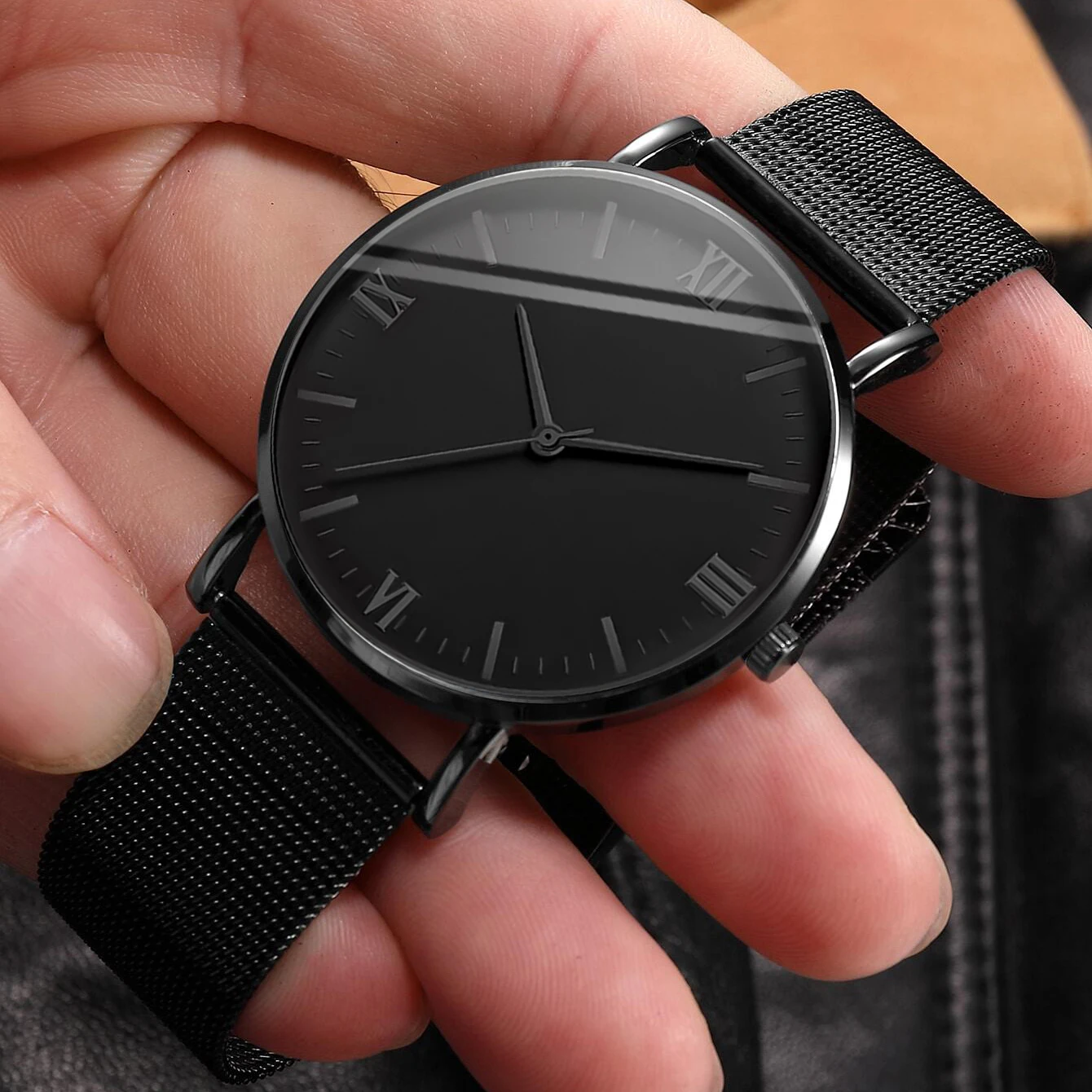 2 шт. Мужские кварцевые часы с браслетом