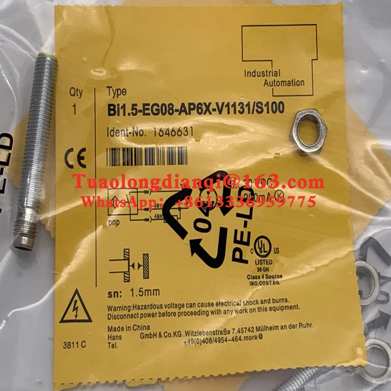 BI1.5-G08-AP6X-H1341 BI1.5-G08-AP6X Оригинальный оригинальный датчик приближения
