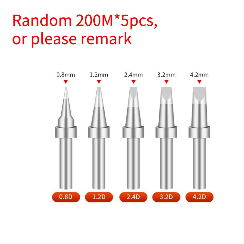 

Паяльные наконечники Handif 200, 90 Вт, материал из чистой меди, 200M-K, 200M-C, 200M-D, электрическая сварочная головка для быстрых сварочных инструментов 203H