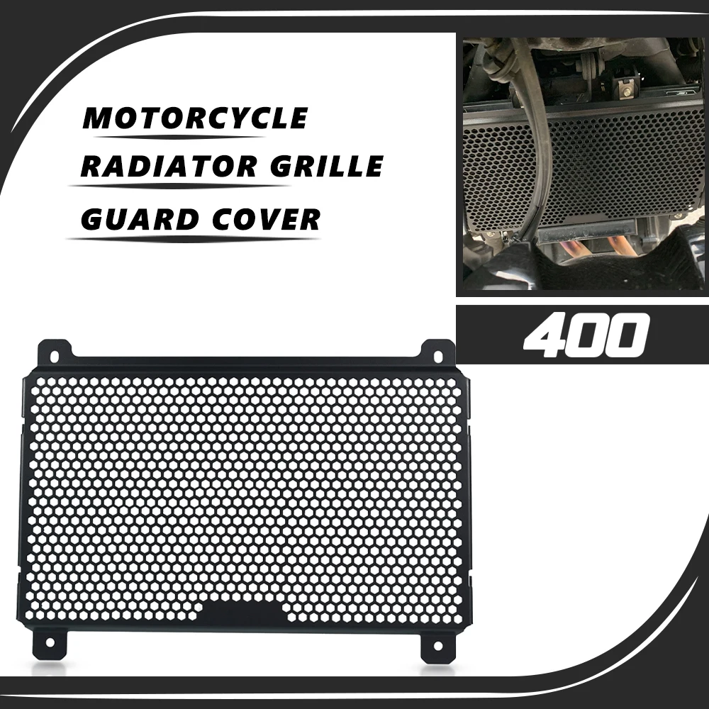 

Radiator Guard Protector Grille Cover Motorcycle Accessorie For Kawasaki Z400 Ninja 400 Z400 2018 2019 2020 2021-2023 Ninja400