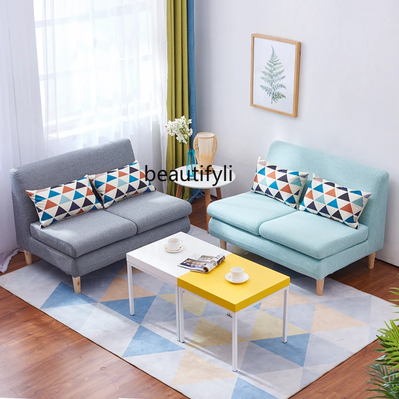 

Маленький диван CXH для спальни, балкона, Одноместный, двухместный, простой скандинавский маленький диван для отдыха