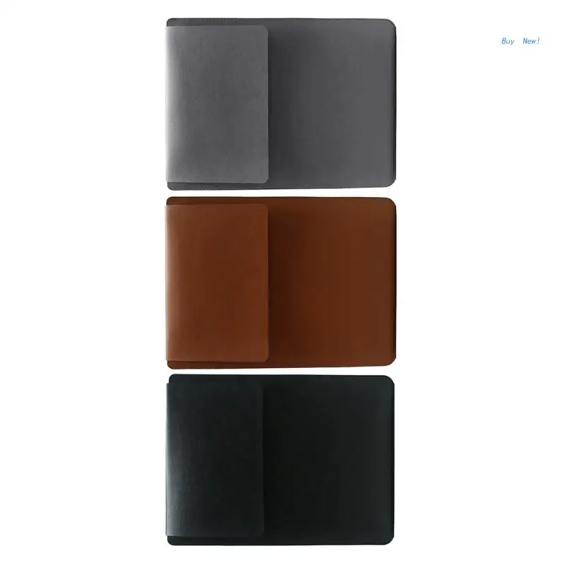 

Чехол из мягкой искусственной кожи для ноутбука 13,3/15,4 дюймов, уличная дорожная сумка для ноутбука