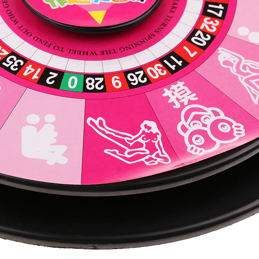 

Adults Couples Game Toy Position Turntable Wildly Romantic Challenge