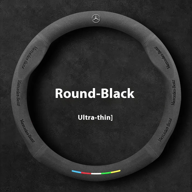 

Автомобильный замшевый чехол на руль Mercedes Benz A B C E V S Class Sprinter Vito Viano ML GL SL GLA GLB GLC GLE GLK GLS SLK CLA CLS