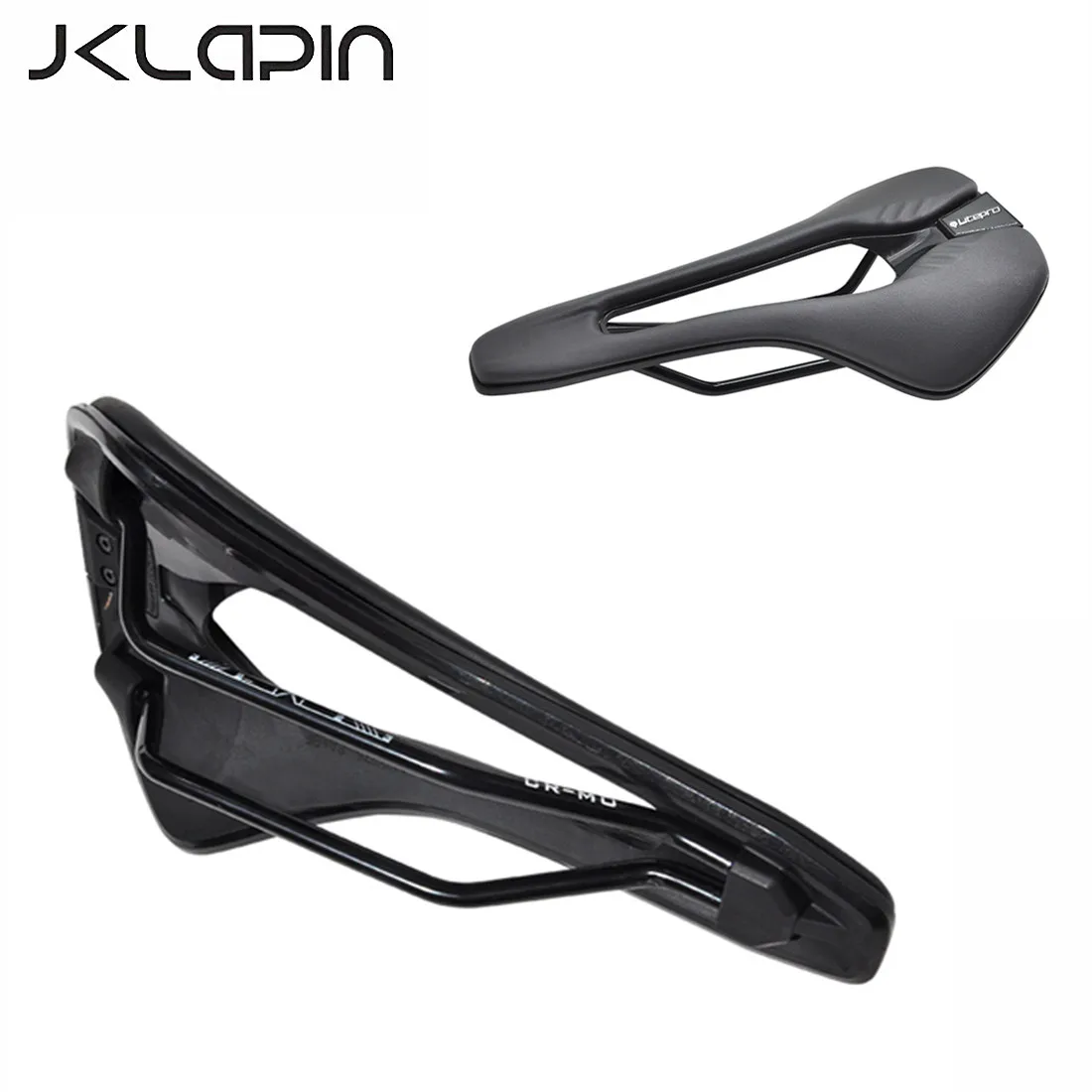 

JKLapin Bicycle PU Leather Cushion Saddle Mountain Road Folding Bike Seat Comfortable Cycling Cushion Exercise Race Saddle