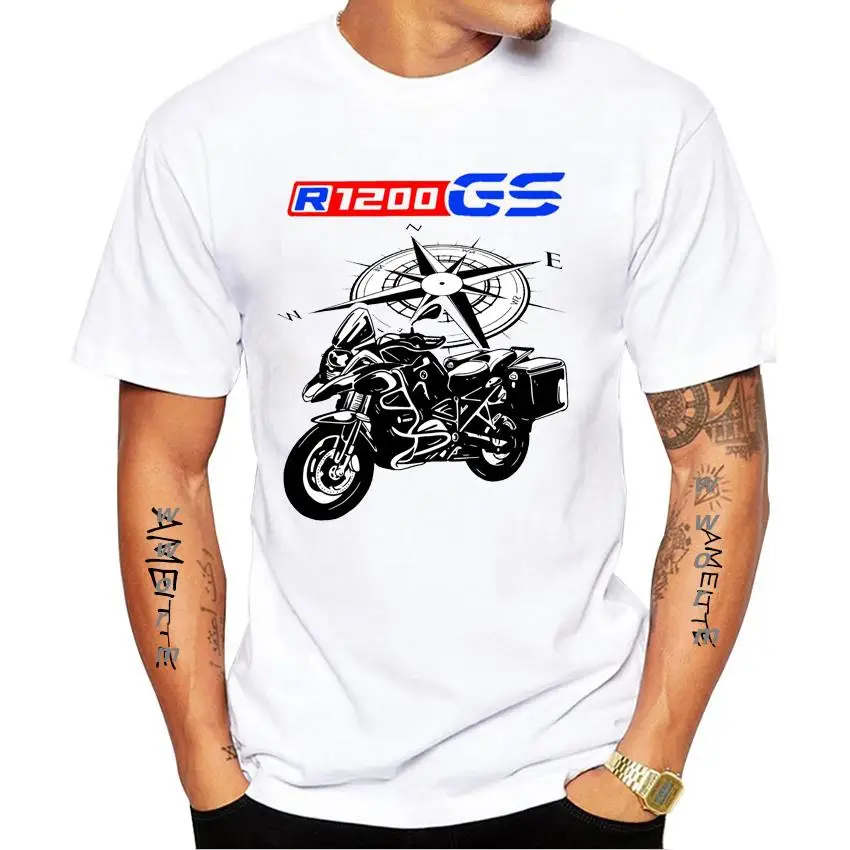 Футболка мужская для езды на мотоцикле R1250 GS летняя