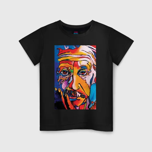 Детская футболка хлопок Альберт Эйнштейн |
