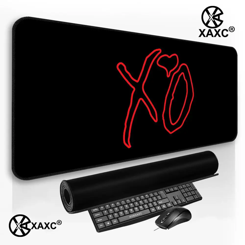 Коврик для мыши The Weeknd Xo XAXC, большой коврик для клавиатуры и мыши, нескользящий резиновый коврик для игровой мыши, коврик для ноутбука (art.: 3920da044e8d1) - 3920da044e8d1