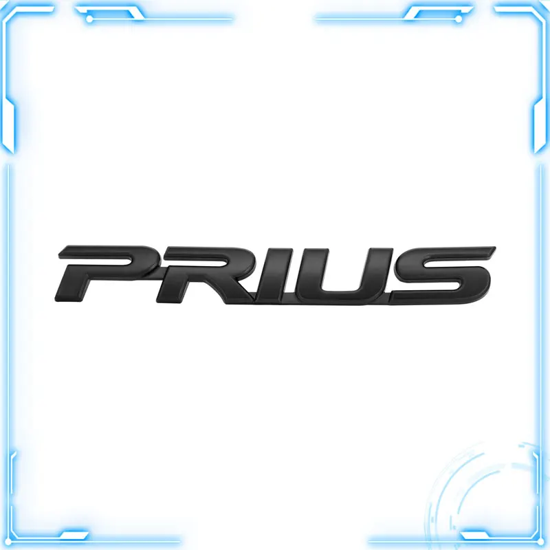 Металлический значок с буквенным логотипом на задний багажник автомобиля, стикер для автомобильного стайлинга для Toyota Prius Corolla Rav4 Yaris Chr Hilux, автомобильные аксессуары