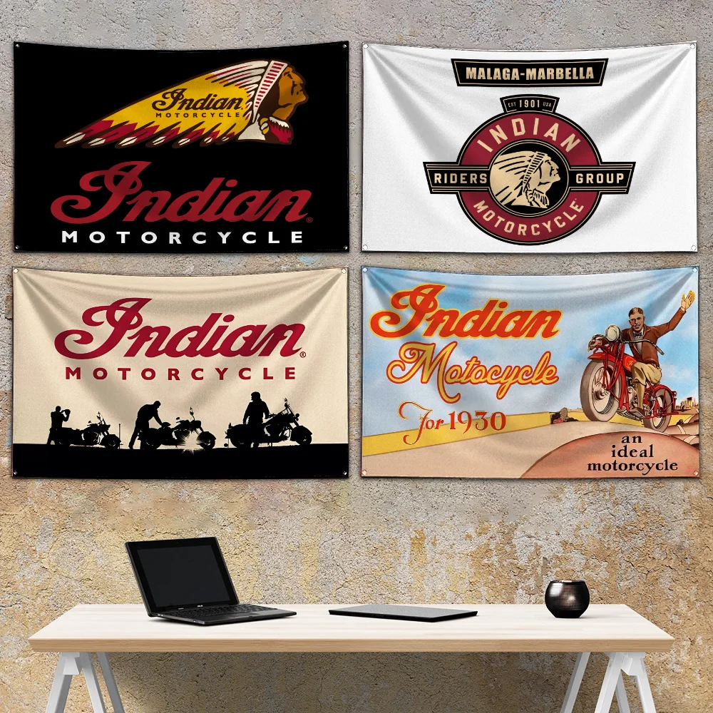 MINISO Мотоциклетный флаг полиэстер 3х5 футов