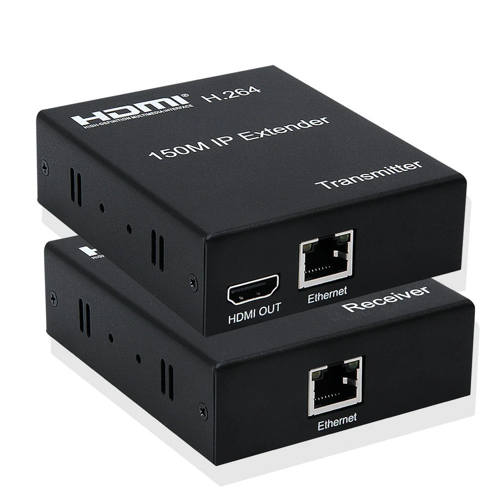 150 м HDMI-удлинитель по IP TCP Rj45 Cat5e/6 кабель 1080P HDMI-Ethernet-удлинитель передача видео поддерживает сетевой коммутатор