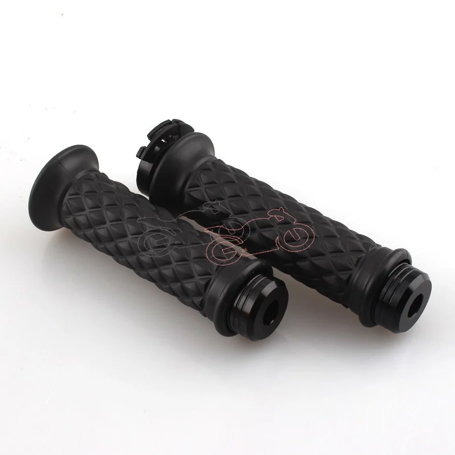 1 компл. Универсальные мотоциклетные Нескользящие рукоятки Cafe Racer руль