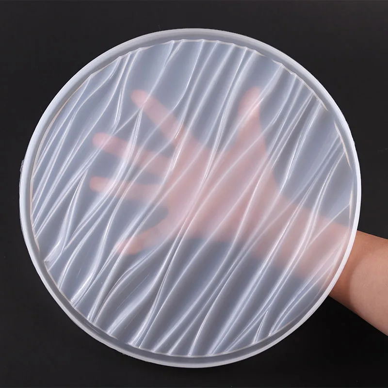 Форма для подноса большого размера из эпоксидной смолы 300 мм | Дом и сад