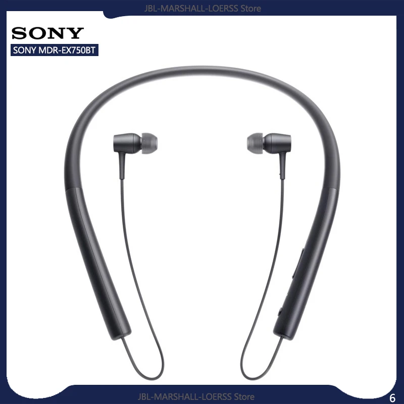 Оригинальные наушники SONY MDR-EX750BT Беспроводные стереонаушники-вкладыши с Bluetooth