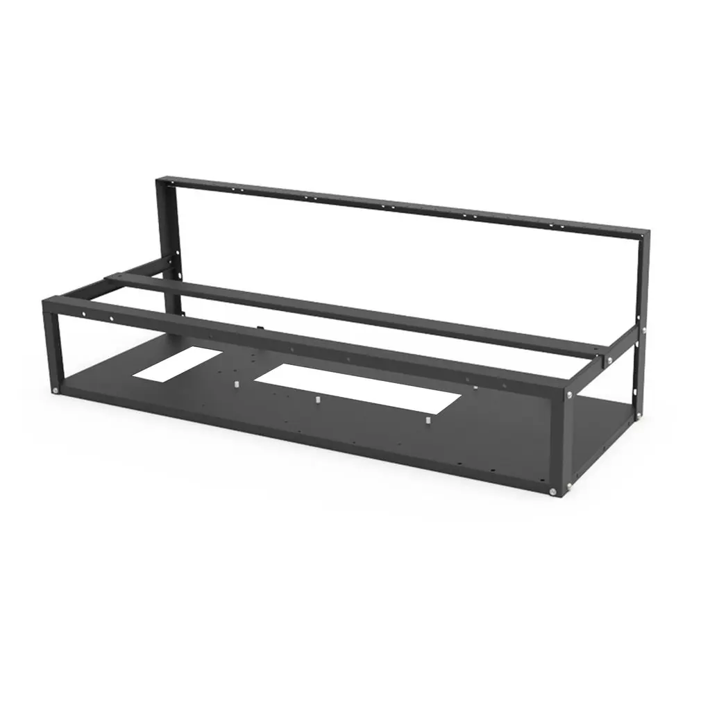 

Stackable Open Mining Rig Frame For 6/8/12 GPU Crypto Coin Bitcoin Rack Mining ETH/ETC/ZEC Ether Accessories Tools