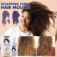 modeling elastin anti hairiness curly hair plump natural fluffy moisturizing styling egg perm care styling agent curls hair