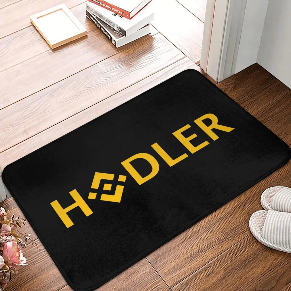 

Binance Coin Crypto Miners Bathroom Non-Slip Carpet Hodler Bedroom Mat Entrance Door Doormat Floor Decoration Rug