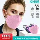 FPP2 цветная 4-слойная FFP2Mask Корейская рыба KN95 сертифицированные маски для взрослых одобренные FFP2 маски FP2 FFPP2 Elough Mascarillas
