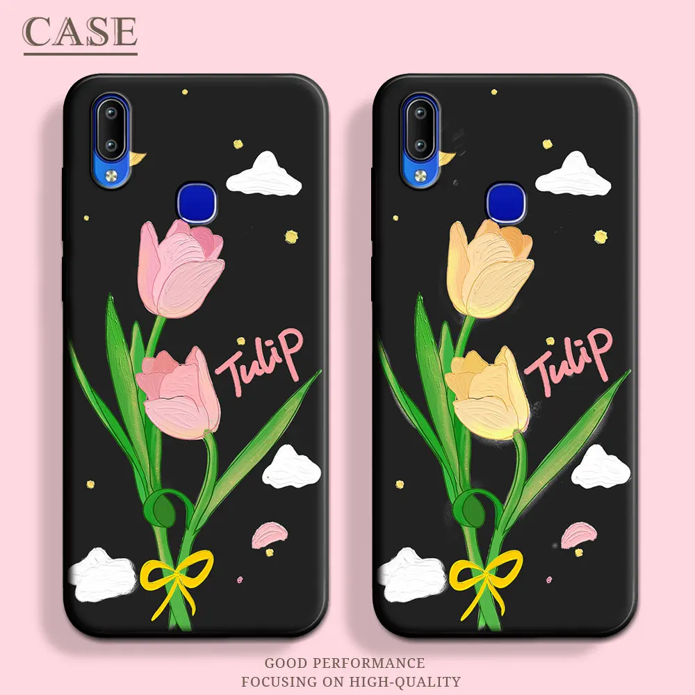ДЛЯ Vivo Y9S V1945A V1945T чехол Butterfly Soft Silicone Couple Stars TPU Phone Чехол vivo Y9s задняя крышка с