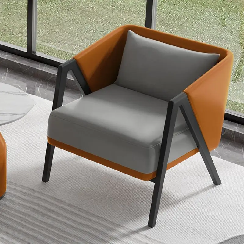 Роскошный одноместный диван-кресло для приема и конференц-зала — современное