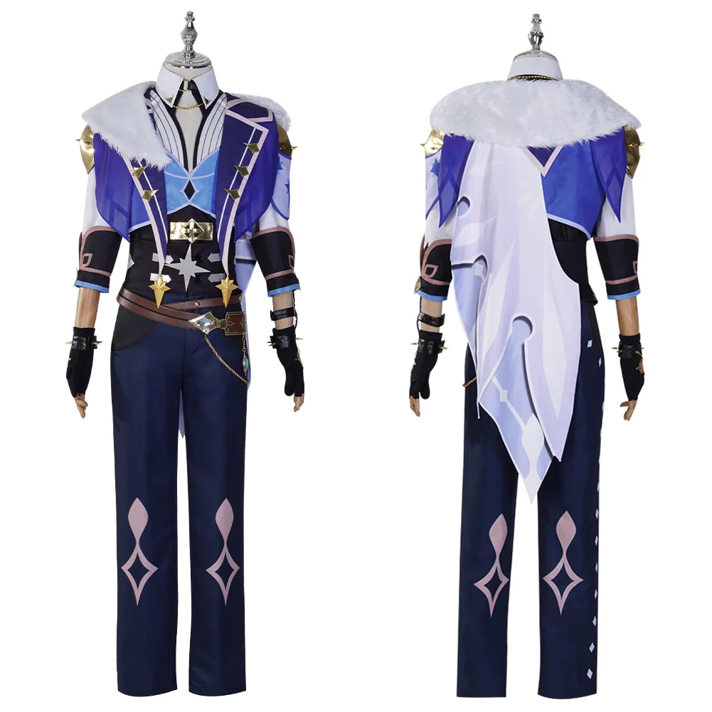 

Genshin Impact Kaeya Cosplay Costume Outfits Halloween Carnival Suit