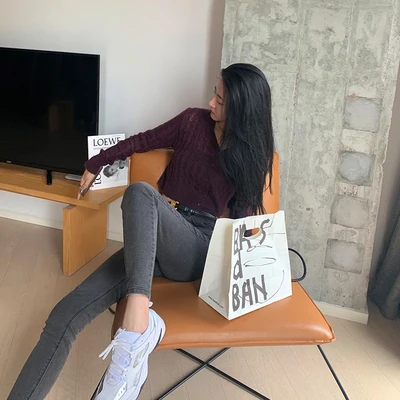 

Pnts Women's Shorts Nine-point Pnts Smll Feet Pencil Pnts Skinny Slim Comfortble ll-mtch Trousers