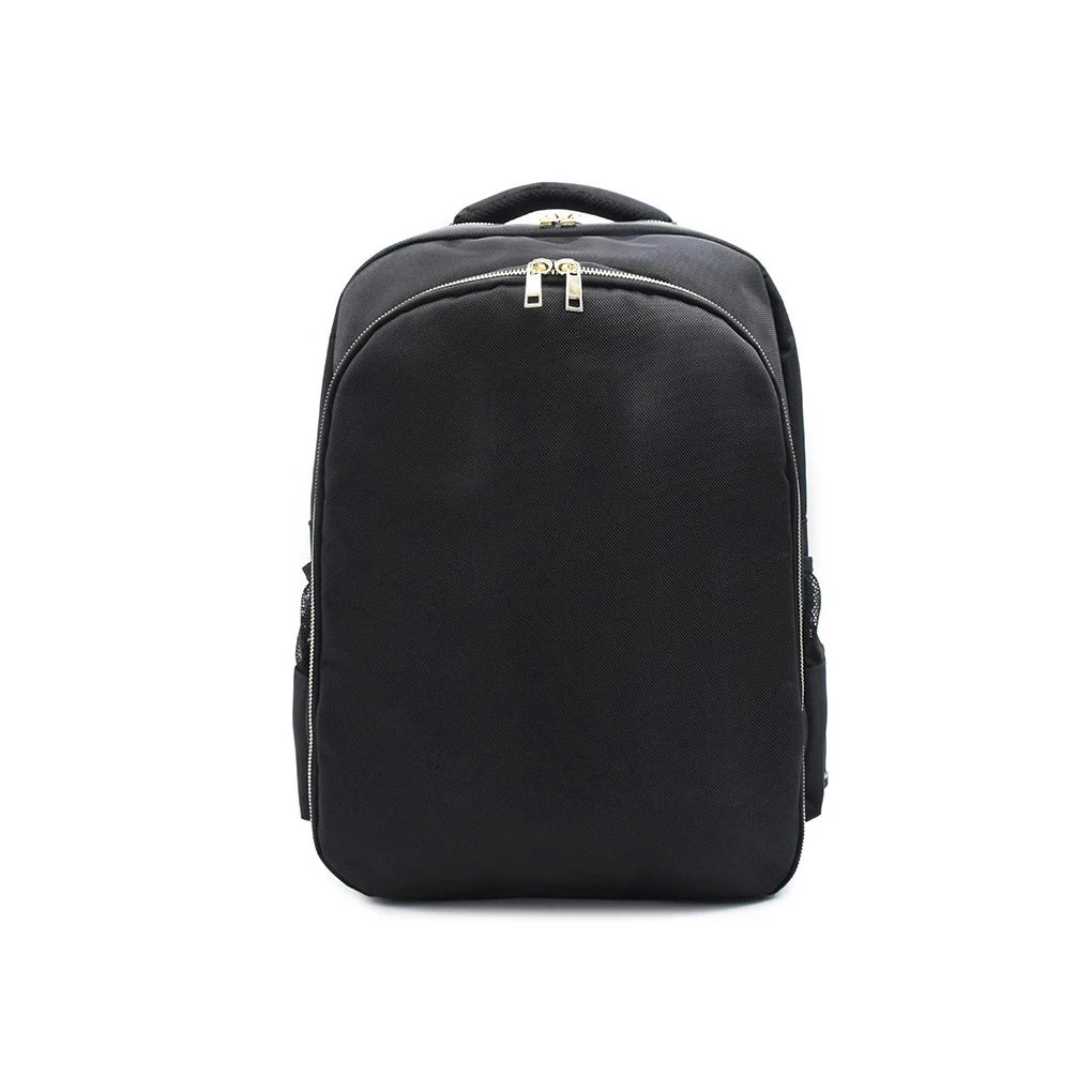 

Barbers Salon Backpack Hairdresser Clippers Scissors Shoulders Bag Organizer Professional Oxford Black For Carrying Case