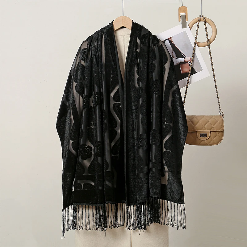 Новинка 2024 модные Универсальные женские шарфы подходят для различных случаев: