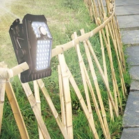 garden light clip type solar lamps outdoor road motion sensor waterproof lighting for household outdoor gardening decoration