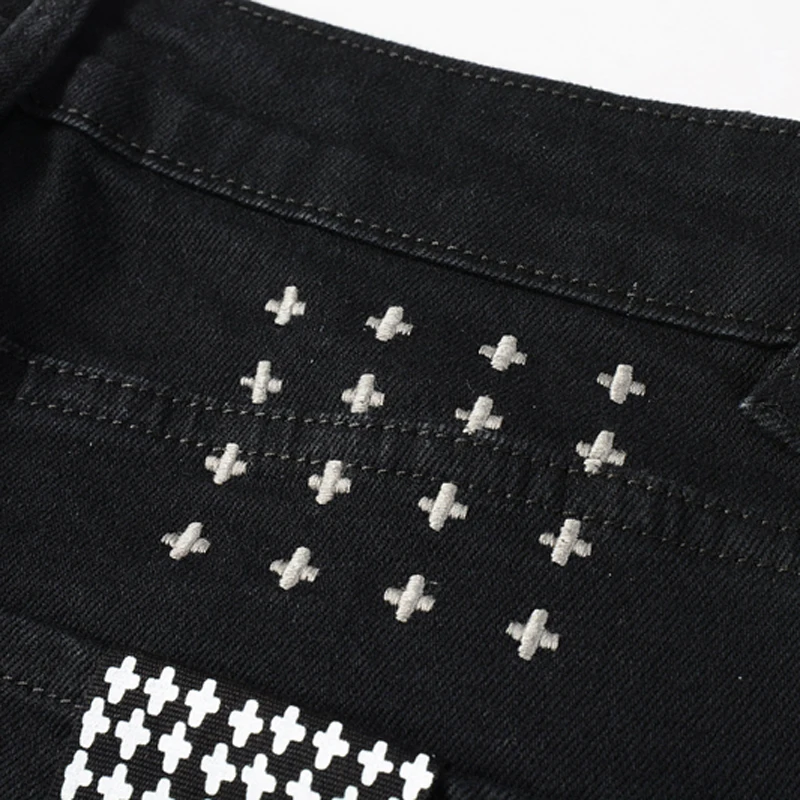 24FW KSUBI High Street стрейч узкие джинсы осень американская мода уличная одежда мужчины