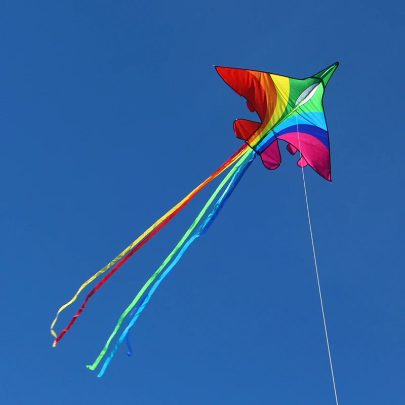 Бесплатная доставка Радужные воздушные змеи для детей уличные игрушки