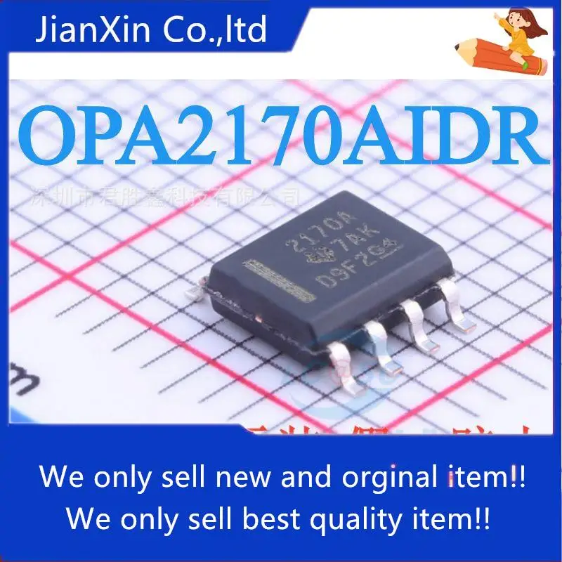 

10pcs 100% orginal new OPA2170AIDR 2170A SMD SOP8 Buffer Amplifier