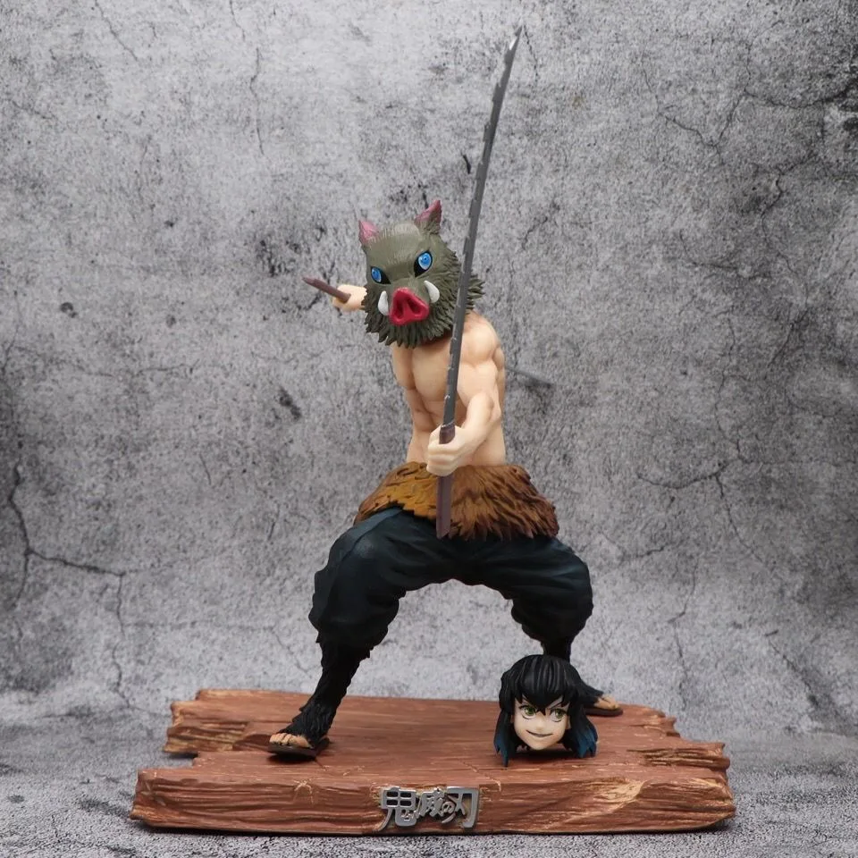 

Bandai Demon Slayer Hashibira Inosuke Anime Boar Form Action Figure Figure Model Collectible Statue Christmas Gifts Toys