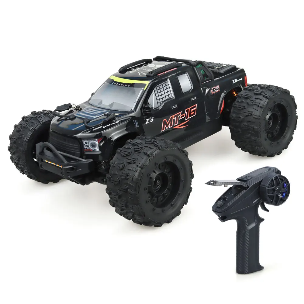 ZD Racing MT-16 1/16 RC Monster Truck Бесщеточный 3S 80 км/ч 2.4G 4WD Автомобиль Грузовик с