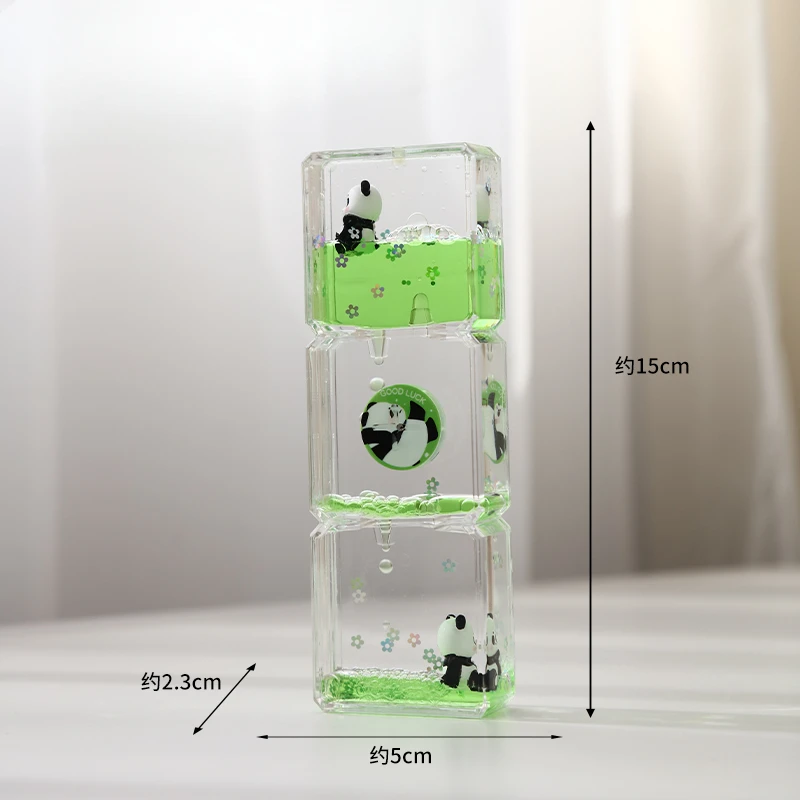 

Декоративные песочные часы панда из акрила