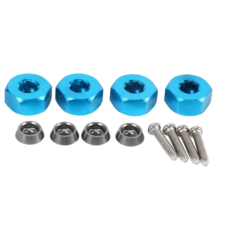 

Алюминиевый адаптер для ступицы колеса 12 мм с шестигранным хвостовиком, удлинитель, комбайнер, соединитель для 1/10 машинок с дистанционным у...