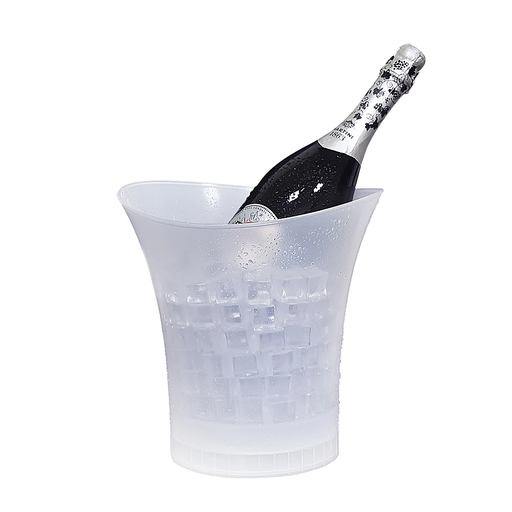 

LED Ice Bucket With Speaker 5L Large Ice Buckets Wine Beer Ice Bucket Drink Container Multi DIY 7 Color Home Kitchen Accessories