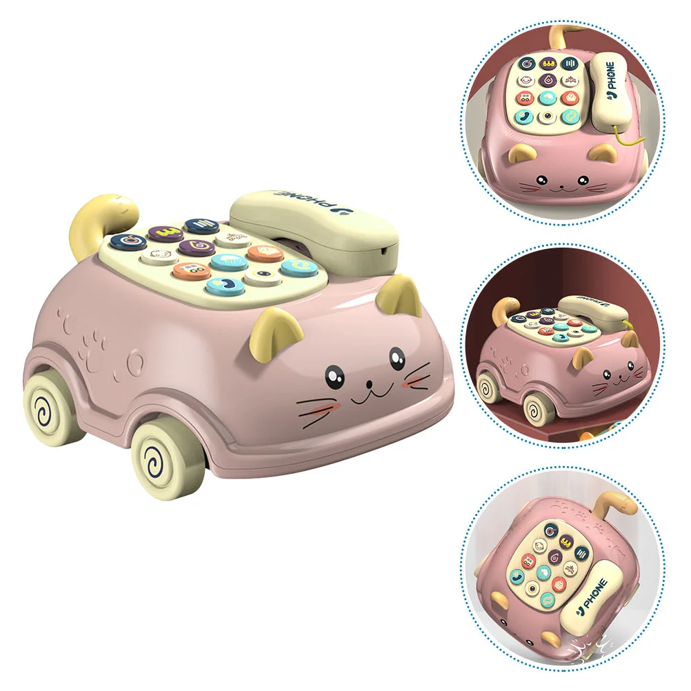 

Simulated Telephone Kid Calling Toy Early Education Kids Voice Educational Playthings