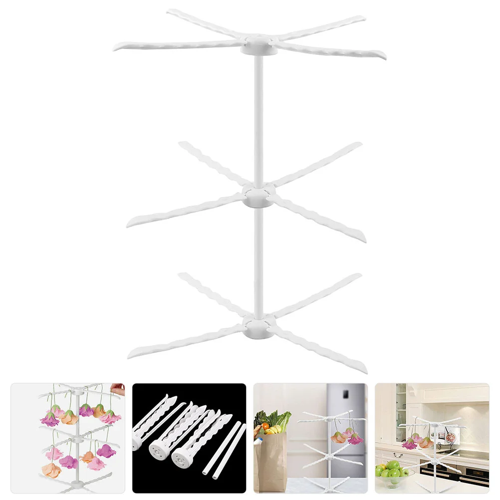 

Gum Paste Drying Rack Foldable Air Dry Stand Fondant Flower Dry Rack Decorating Tool Clothes dryer