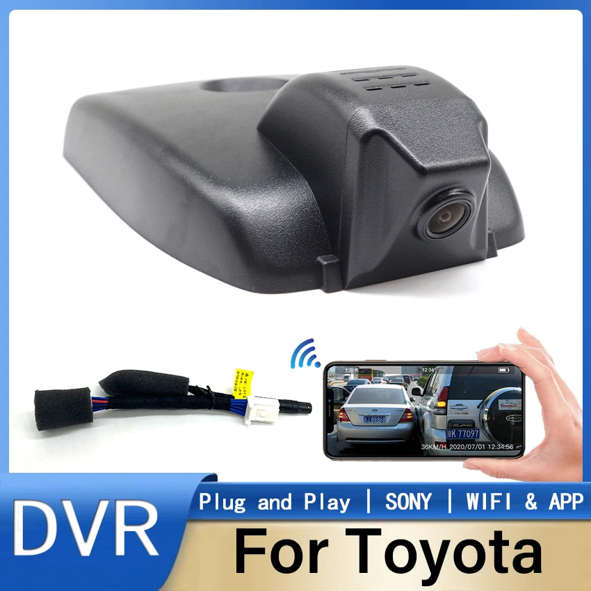 New! Plug and play Car DVR Dash Cam Camera Video Recorder Original For Toyota Corolla E210 Levin Allion 2018 2019 2020 2021 2022