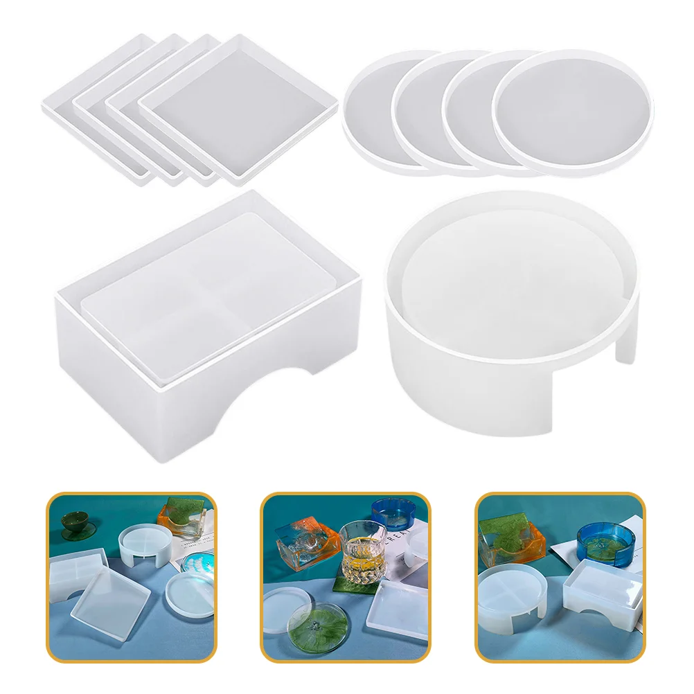 

Подставка для чашек, подставка под эпоксидную смолу для самостоятельного изготовления ящиков для хранения