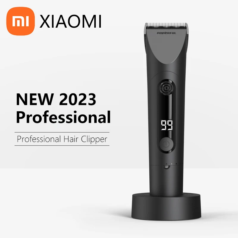

2023 XIAOMI MIJIA машинки для стрижки волос беспроводной триммер для стрижки волос парикмахерский резак лезвия из титанового сплава триммер для мужчин электрическая бритва