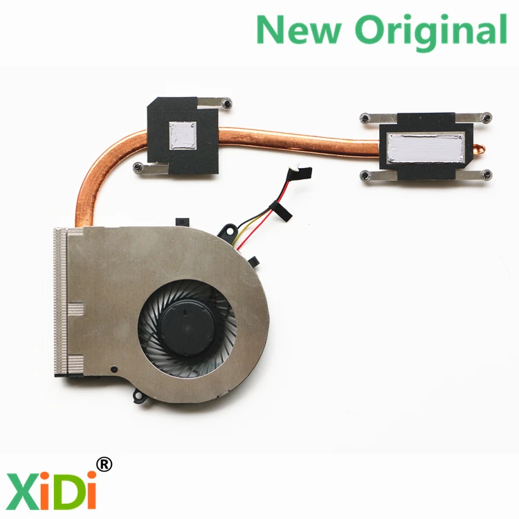 Новый вентилятор процессора с радиатором для TOSHIBA L50-C L55-C Вентилятор охлаждения процессора с радиатором