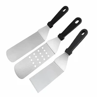 professional spatulastainless steel pancake turnergriddle scraperhamburger turner greatgriddle bbq grillflat top cooking