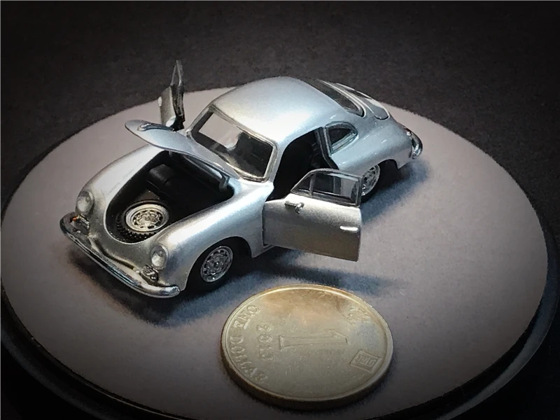 PGM 1:64 356 Silber Diecast Modell Auto