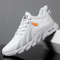 men shoes 2022 spring new mesh sneaker flying woven breathable sports shoes casual comfortable running shoes zapatillas hombre