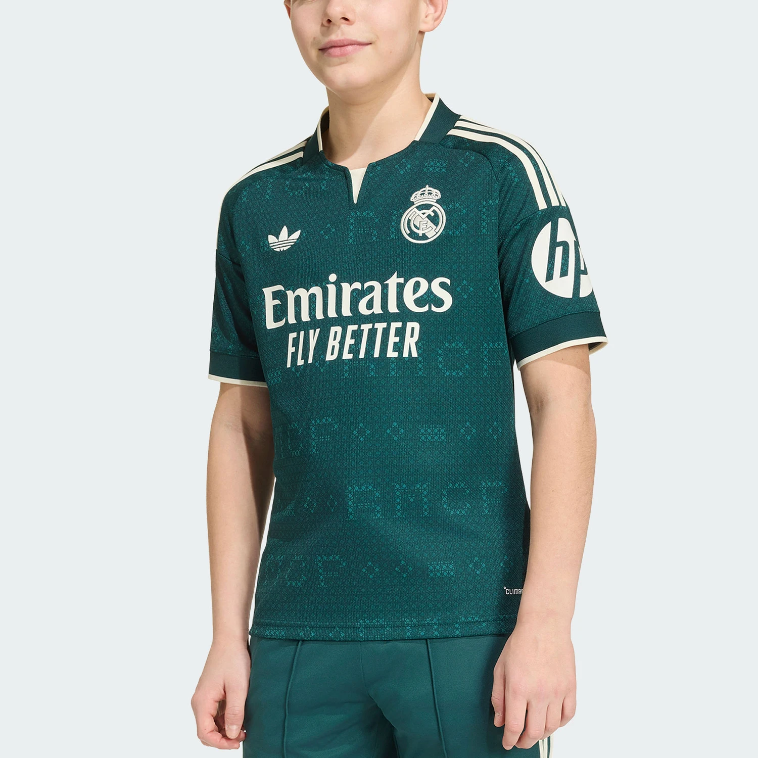 Фото Оригинальная детская дышащая спортивная футболка Adidas с коротким рукавом, модель KC3991. №1