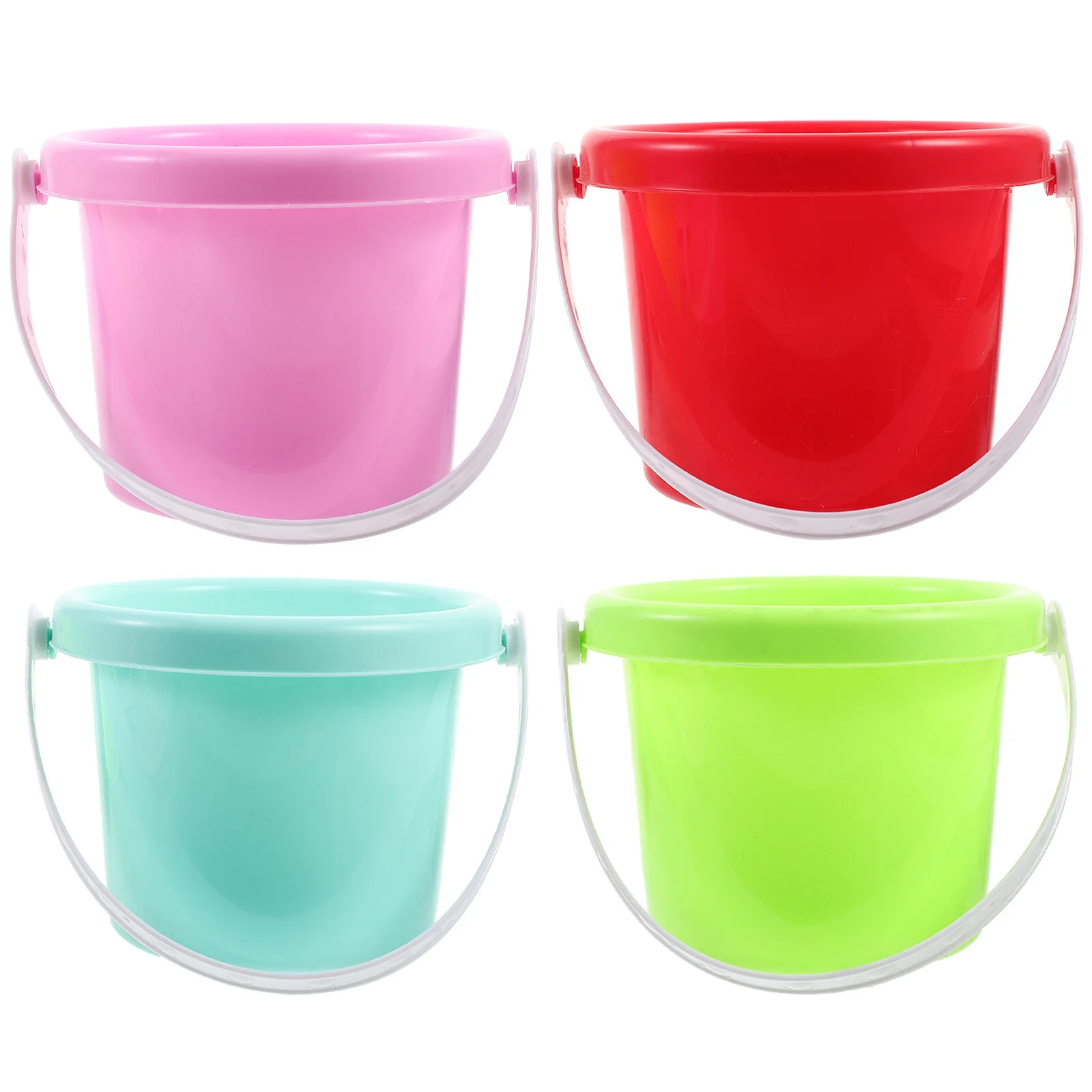 

4 шт., пластиковые мини-ведра для детских игрушек