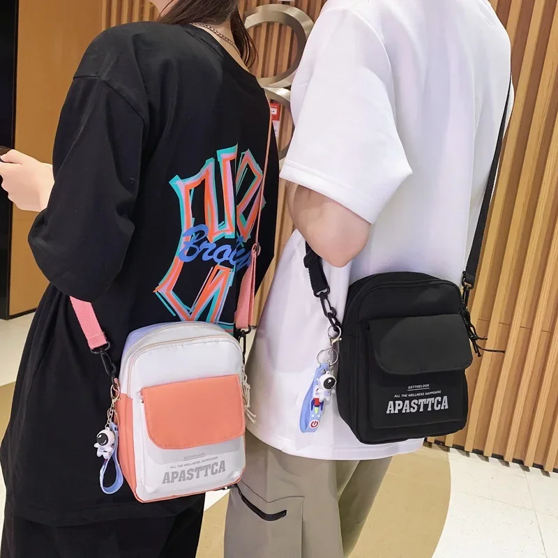 

Crossbody Bag for Women Men 2023 Student Unisex Waterproof Shoulder Messenger Bag Small Fashion Sports Cycling Phone Bag