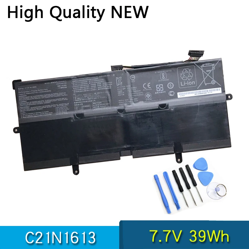 Новый аккумулятор для ноутбука C21N1613 ASUS Chromebook Flip C302 C302C C302CA C302CA-DH54 C302CA-DH75 C302CA-DHM3 7 В 39